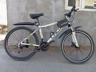 Горные велосипеды: Продаю велосипед LAUX.в отличном состоянии,рама алюминий.9000
