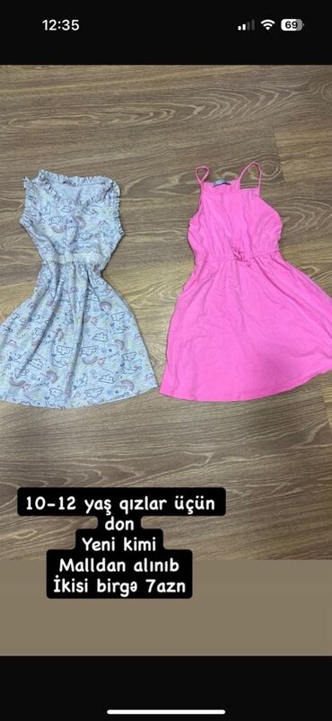 cavan qizlar ucun donlar: Don, Gündəlik, 10 - 12 yaş