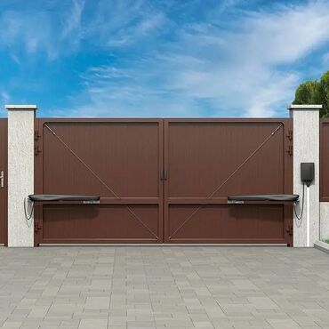 Darvaza qolları: Avtomatik darvaza motorları İki Laylı Darvazalar üçün 90 Dərəcə Açılan — 8