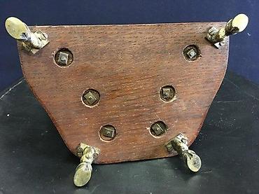 Staro posuđe i escajg: DRŽAČ ZA PISMA, POTKOVICE, DRVO, METAL, JAHRHUNDERTWENDE | Držač za — 6