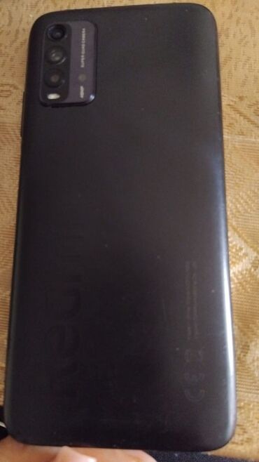 telefon işlənmiş: Xiaomi Redmi 9T, цвет - Черный, 
 Отпечаток пальца, Face ID