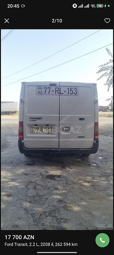 mini cooper azerbaijan: Ford Transit: 2.2 l | 2008 il Van/Minivan — 2