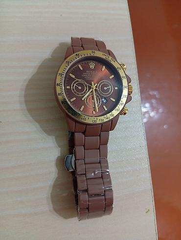 Qol saatları: Yeni, Qol saatı, Rolex, rəng - Qəhvəyi — 6