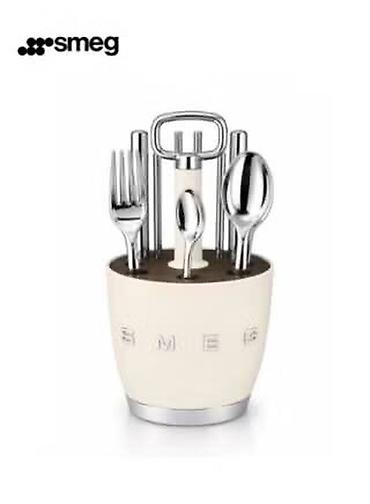 разливное мороженое: Подставка для столовых приборов SMEG Cutlery Caddy - Стильный — 3
