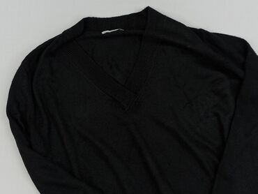 spodnie dresowe pitbull czarne: Women`s sweater, Size 2XL (EU 44)