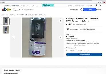 Aksesoari za TV i video: Schwaiger HDMSCA01 533 – SCART na HDMI video konverter Opis: - — 7