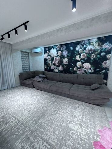 сдаю квартиру бишкек 2023 долгосрочно: 2 комнаты, Агентство недвижимости, Без подселения, С мебелью полностью