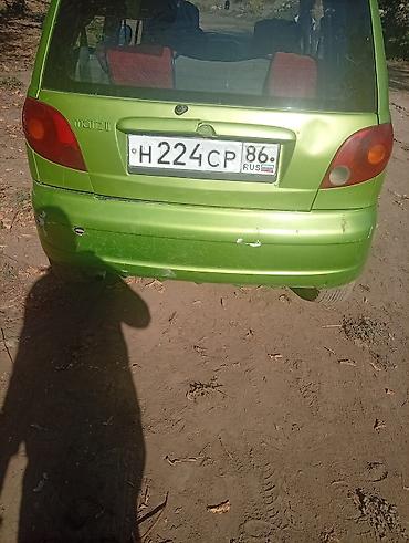 deawoo: Daewoo Matiz: 2006 г., 0.8 л, Механика, Бензин, Хэтчбэк — 1