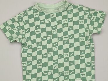 satynowa koszula zielona: T-shirt, SinSay, 4-5 years, 104-110 cm, condition - Good