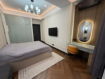 флоренция жк: 2 комнаты, 79 м², Асанбай мкр Элитка, 7 этаж, Дизайнерский ремонт — 4
