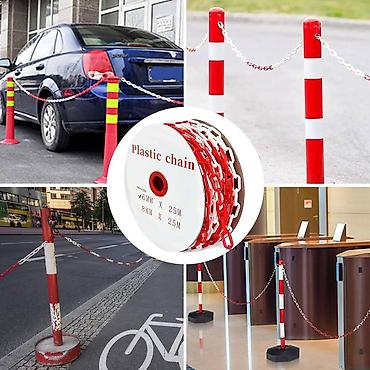Metal zəncirlər: Ayirıcı zəncir VKLUXP04RW, plastik, 8 mm, 25 m Xüsusiyyətlər Brend — 2