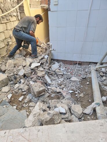 Təmir işləri: Mənzillərin təmir öncəsi bütün söküntü işləri,evlərin — 5