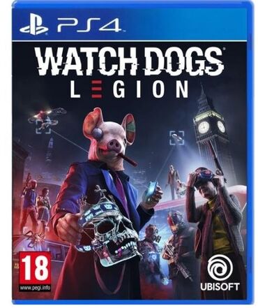 watch dogs: Ps4 üçün watch dogs legion oyun diski. Tam yeni, original bağlamada