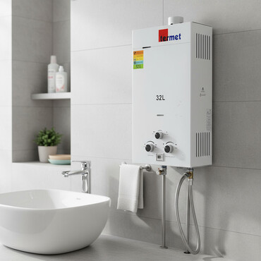 plitə qaz: Pitiminutka Termet, 32 l/dəq, Yeni, Kredit yoxdur, Pulsuz çatdırılma