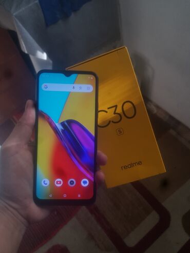 pitminutka ustası: Realme C30s, 32 ГБ, цвет - Черный, Face ID