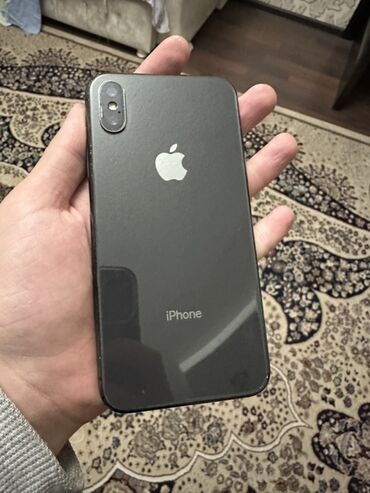 старый телефон мобильный: IPhone X, Space Gray