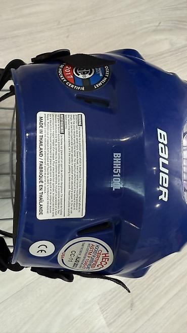 Спорт жана эс алуу: Новый Хоккейный шлем Bauer с цельной металлической решёткой Новые — 4