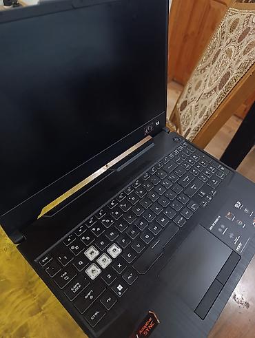 komputer 2ci əl: ASUS TUF Gaming F15 noutbuku bütün sənədləri zemanət talonu qutusu — 3