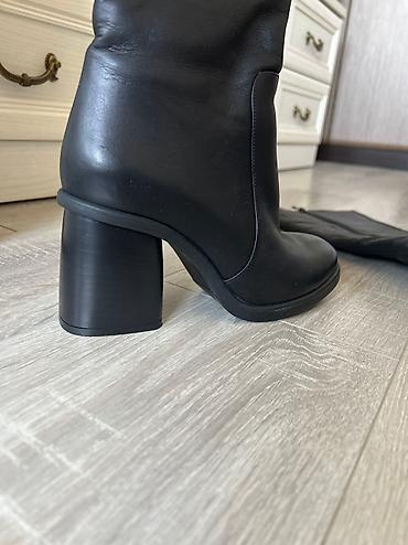 италия 39: Сапоги, 36, Tervolina, Новый, цвет - Черный — 4
