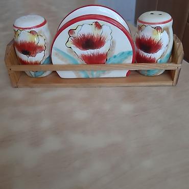 Продаю кухонный набор керамика, б/у идеальном состоянии, две at lalafo.kg Продаю кухонный набор керамика, б/у идеальном состоянии, две