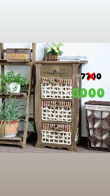 крават для девочек: Комод для одежды, Новый, Без зеркала, Дерево, цвет - Коричневый, Самовывоз