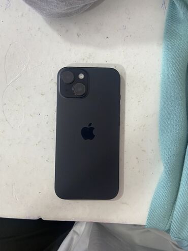 уличный кондиционер туман: IPhone 15, Жаңы, 128 ГБ, Кара, Заряддоочу түзүлүш, Коргоочу айнек, Каптама, 100 %