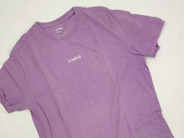 Men: T-shirt for men, L (EU 40), Sinsay, condition - Good