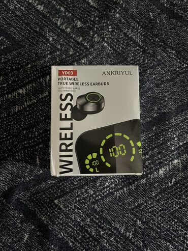 Qulaqcıqlar: Airpods qulaqliq tezedir isdenmeyib ehtiyacim olmadigindan satiram