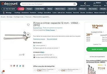 Klešta: Virax ručna savijačica cevi – model - Profesionalna klešta za — 4