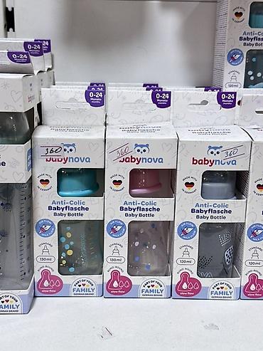 бутылочку: Детская бутылочка BabyNova Anti-Colic - Для новорождённых и малышей — 1