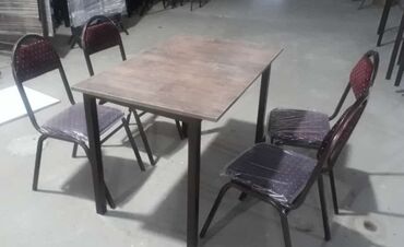 Bağ, çöl masa və oturacaq dəstləri: Kuxna üçün stol stul dəstinin sexdən birbaşa satışı var modellər — 12