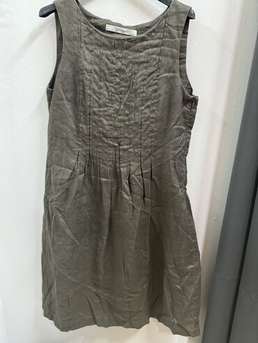 svecane haljine sa resama: Zara M (EU 38), bоја - Maslinasto zelena, Drugi stil, Na bretele