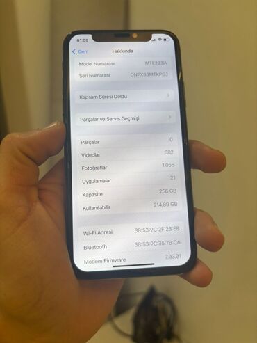 Apple iPhone: IPhone Xs, 256 GB, Qızılı, Face ID — 3