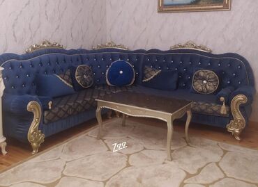 Ev üçün dekor: Künc divan