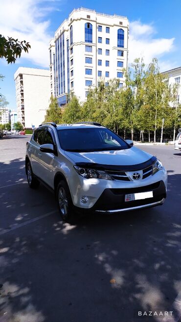 белая toyota в Кыргызстан | Автозапчасти: Toyota RAV4: 2 л | 2013 г. | Кроссовер