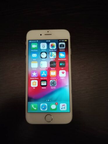 ikinci el apple: IPhone 6, 16 GB, Desert Titanium, Barmaq izi