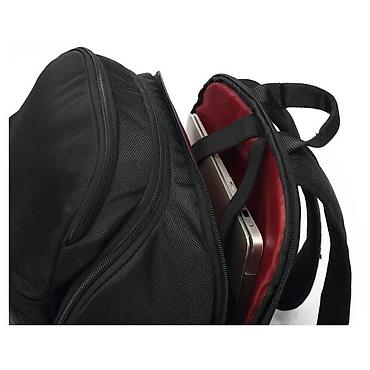 Futrole i torbe za laptopove: Ruksak za laptop sa ojačanom prednjom pločom - Moderan crni dizajn sa — 7