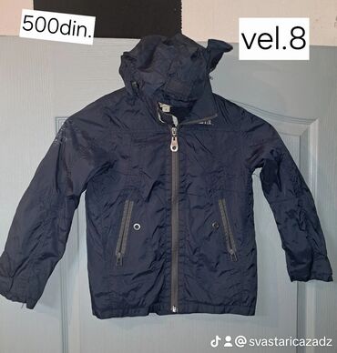 Jakne, kaputi i prsluci: Dečije jakne – više modela i veličina 1) Zimska parka, maslinasto — 3