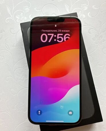 iphone 1: IPhone 13 Pro Max, 1 TB, Gümüşü, Zəmanət, Face ID, Sənədlərlə