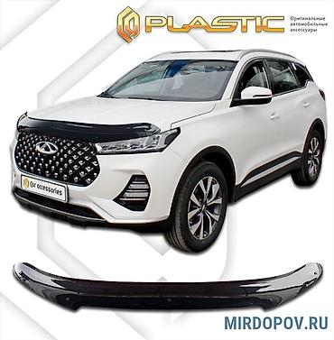 оргстекл: Защитный дефлектор капота (мухобойка) для любых авто - Назначение — 7