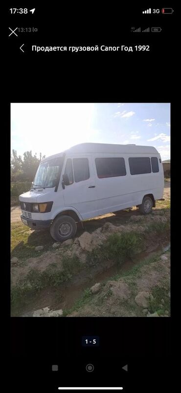 сдаются места под рекламу: Mercedes-Benz 400-Series: 1989 г., 3 л, Механика, Дизель, Van