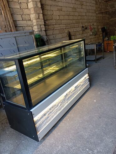 Soyuducu vitrinləri: Şirniyyət üçün, Yeni, Pulsuz çatdırılma, Ünvandan götürmə, Rayonlara çatdırılma — 5