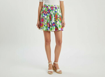 zara spódnice plisowane zielone: Zara, Spódnica damska, rozmiar S