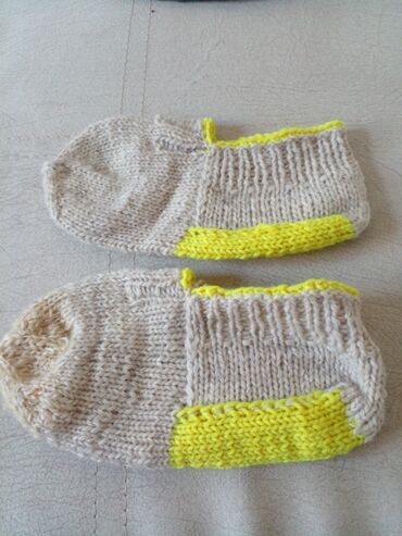 Носки и белье: Вязаные следки/носочки ручной работы. - Мягкие и тёплые, связаны — 10