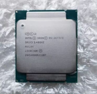 u boat: Prosessor Intel Xeon E E5 2673v3, 2-3 GHz, > 8 nüvə, Yeni
