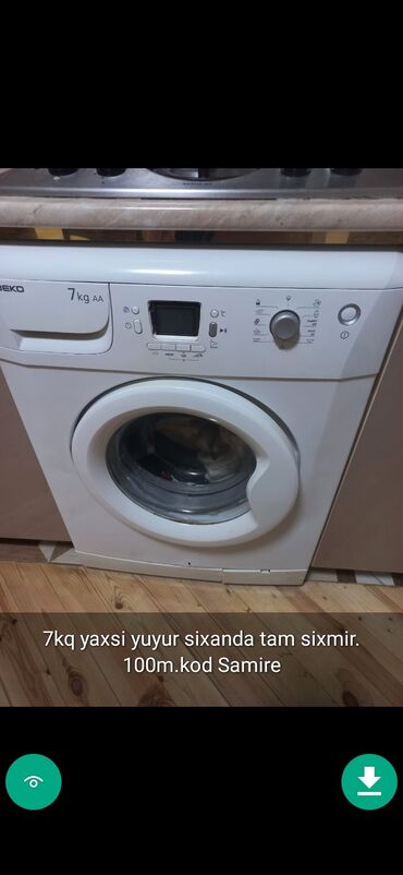 Paltaryuyan maşınlar: Paltaryuyan maşın 6 kq, İşlənmiş, Avtomat, Kredit yoxdur, Ünvandan götürmə -da lalafo.az — 27 Paltaryuyan maşınlar: Paltaryuyan maşın 6 kq, İşlənmiş, Avtomat, Kredit yoxdur, Ünvandan götürmə — 27