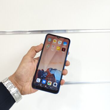 Xiaomi: Xiaomi Redmi 9C, 64 GB, rəng - Göy, 
 Barmaq izi, Face ID