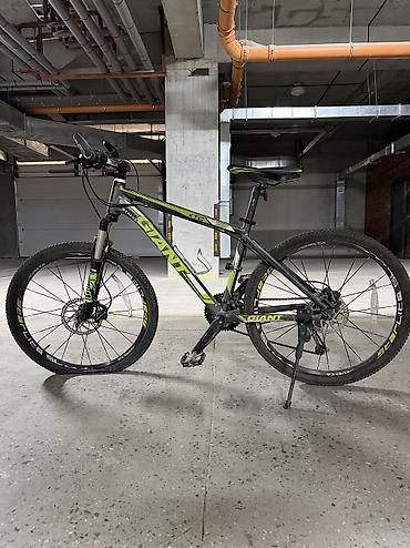 814 гегант: Горный велосипед, Giant, Рама M (156 - 178 см), Алюминий, Б/у — 2