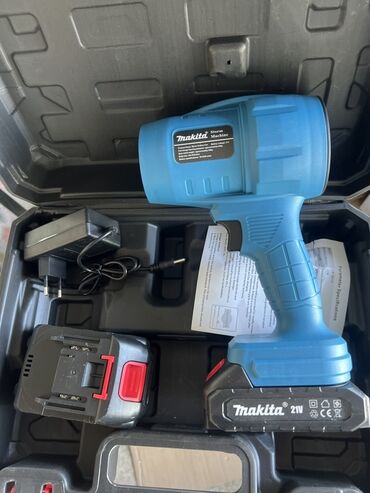 пылесос 3000w: Желдеткич Makita, Портативдик, Канаттары менен