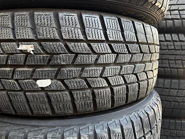Шины и диски: Шины 215 / 55 / R 17, Зима, Б/у, Пара, Легковые, Япония, GoodYear — 2